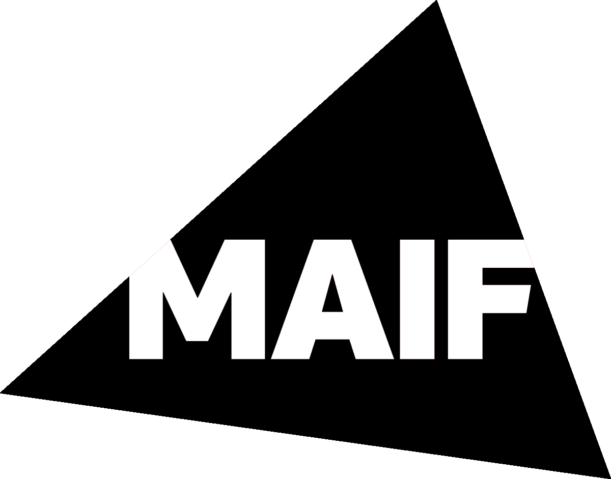 Logo Fondation MAIF – soutien à la création de lectures de contes et de déambulations artistiques drags et inclusifs.