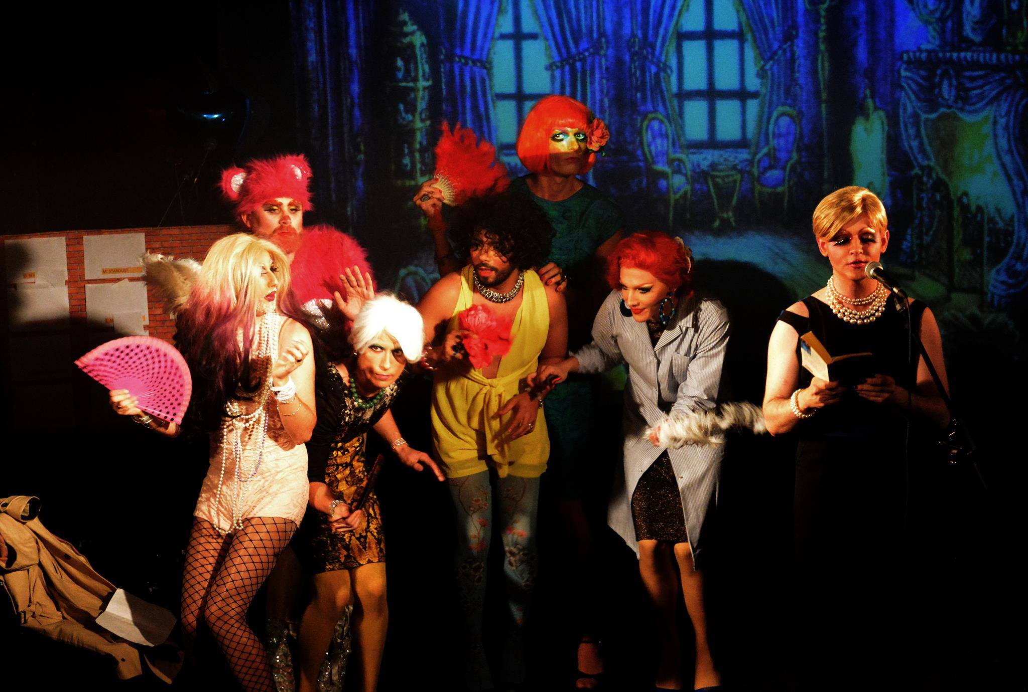 Performance collective du collectif Les Paillettes