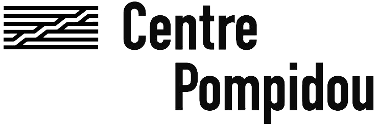 Logo Centre Pompidou – lectures de contes à Paillettes et déambulation artistique par Les Paillettes.