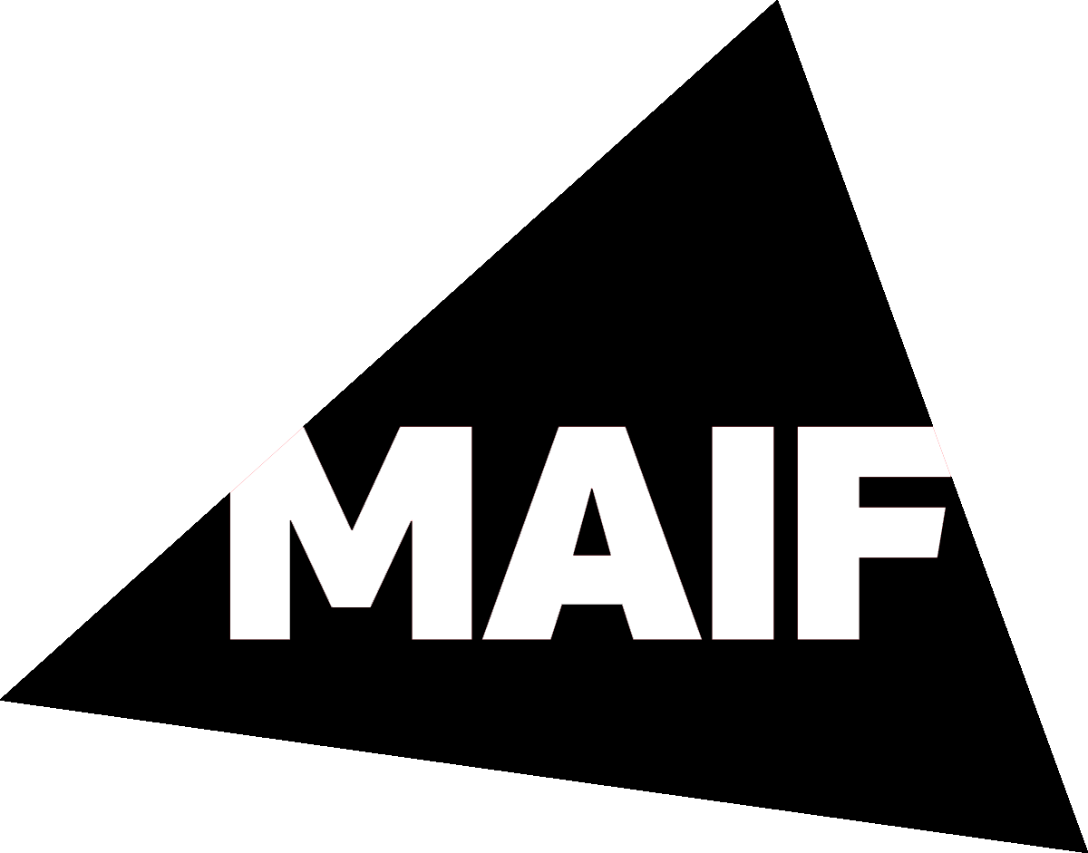 Logo Fondation MAIF – soutien à la création de lectures de contes et de déambulations artistiques drags et inclusifs.