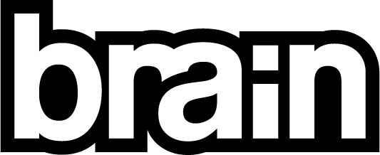 Logo du magazine Brain – “Paroles de drag queens”, 2014.